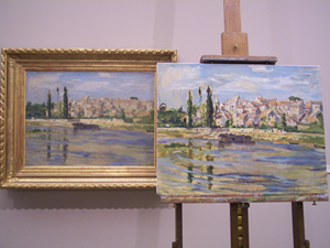 Claude Monet - Carrières St Denis, aujourd'hui Carrières sur Seine
