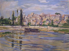 Claude Monet - Carrieres St Denis, aujourd'hui Carrieres sur Seine
