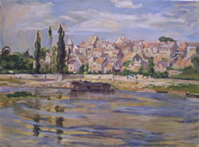 Claude Monet - Carrières St Denis, aujourd'hui Carrières sur Seine